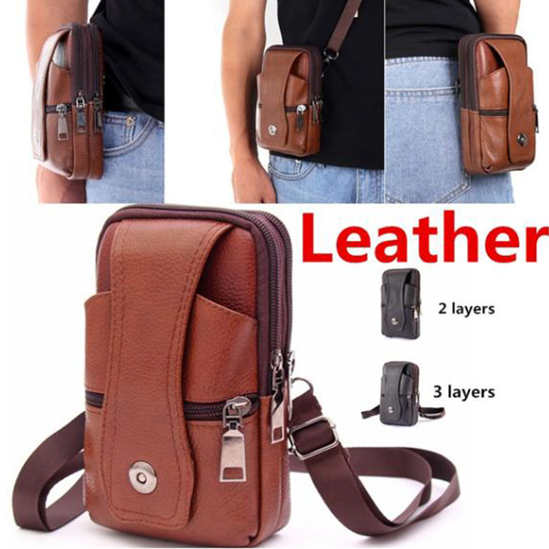 حقيبة خصر للرجال لحمل الهاتف ا - مراجعة Leatherwork Fasteners وسعره