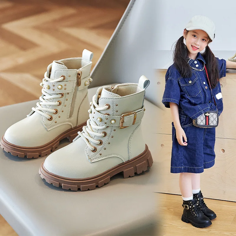أحذية قصيرة دافئة للفتيات مبطن - مراجعة Leather Work For Kids وسعره