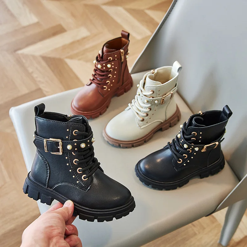 أحذية قصيرة دافئة للفتيات مبطن - مراجعة Leather Work For Kids وسعره