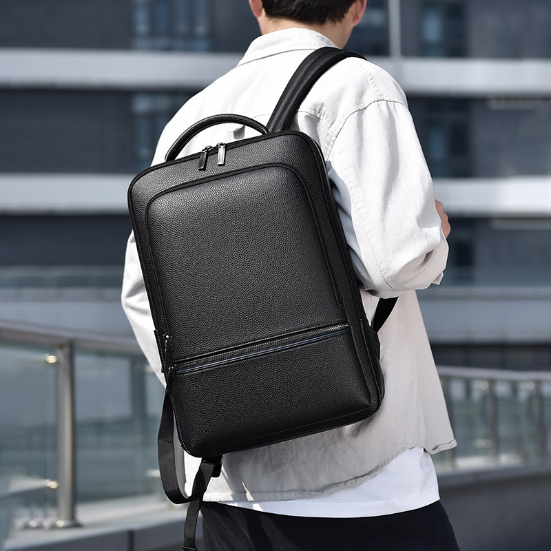 بو الجلود على ظهره للرجال ، شح - مراجعة Leather Work Laptop Bag وسعره