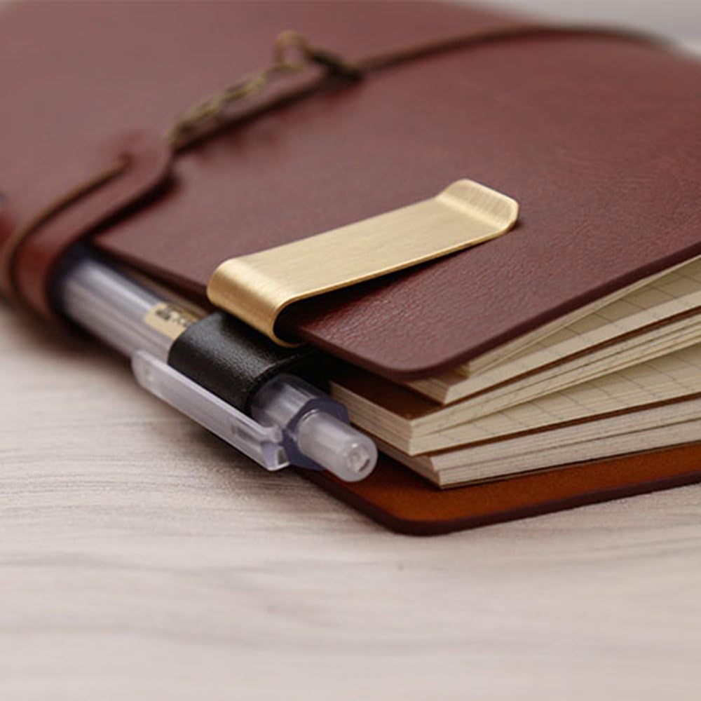 اليدوية الجلود النحاس الفولاذ  - مراجعة Leather Work Notebook وسعره