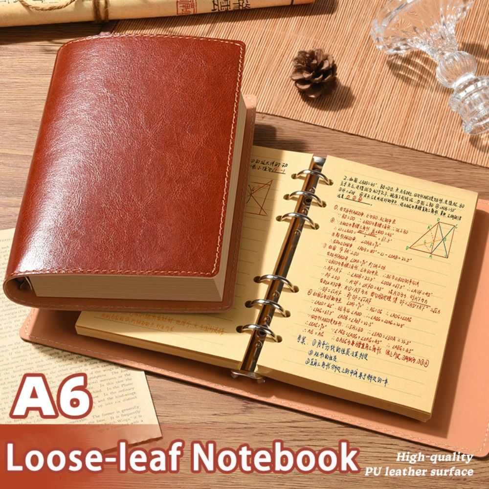 دفتر ملاحظات جديد A5/A6 بغلاف  - مراجعة Leather Work Notebook وسعره