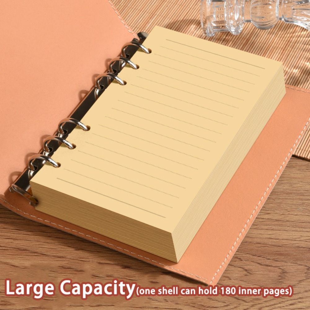 دفتر ملاحظات جديد A5/A6 بغلاف  - مراجعة Leather Work Notebook وسعره