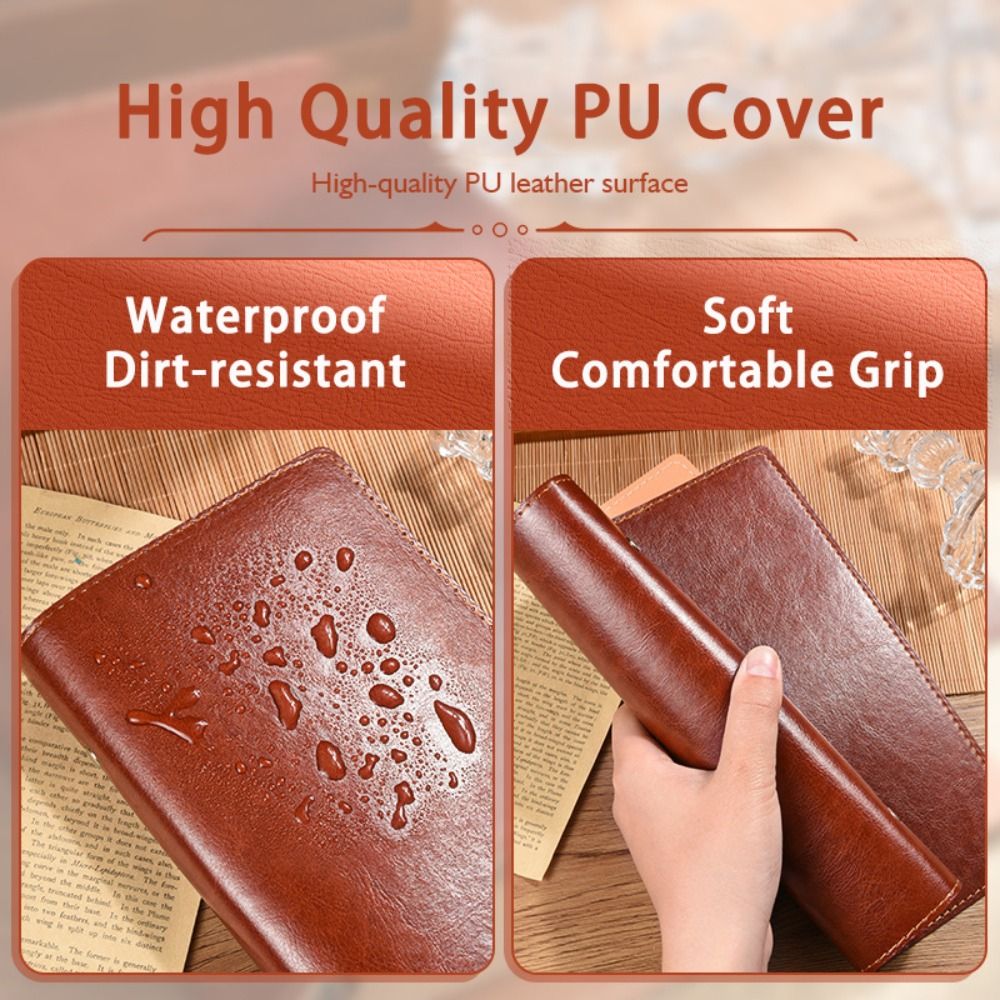 دفتر ملاحظات جديد A5/A6 بغلاف  - مراجعة Leather Work Notebook وسعره