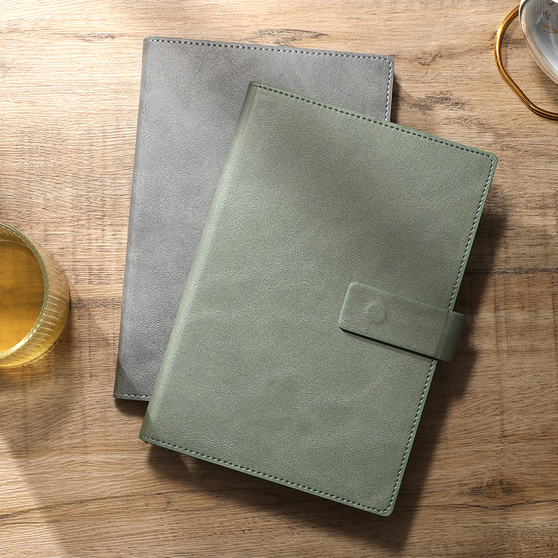 دفتر أعمال A5 من الجلد الصناعي - مراجعة Leather Work Notebook وسعره