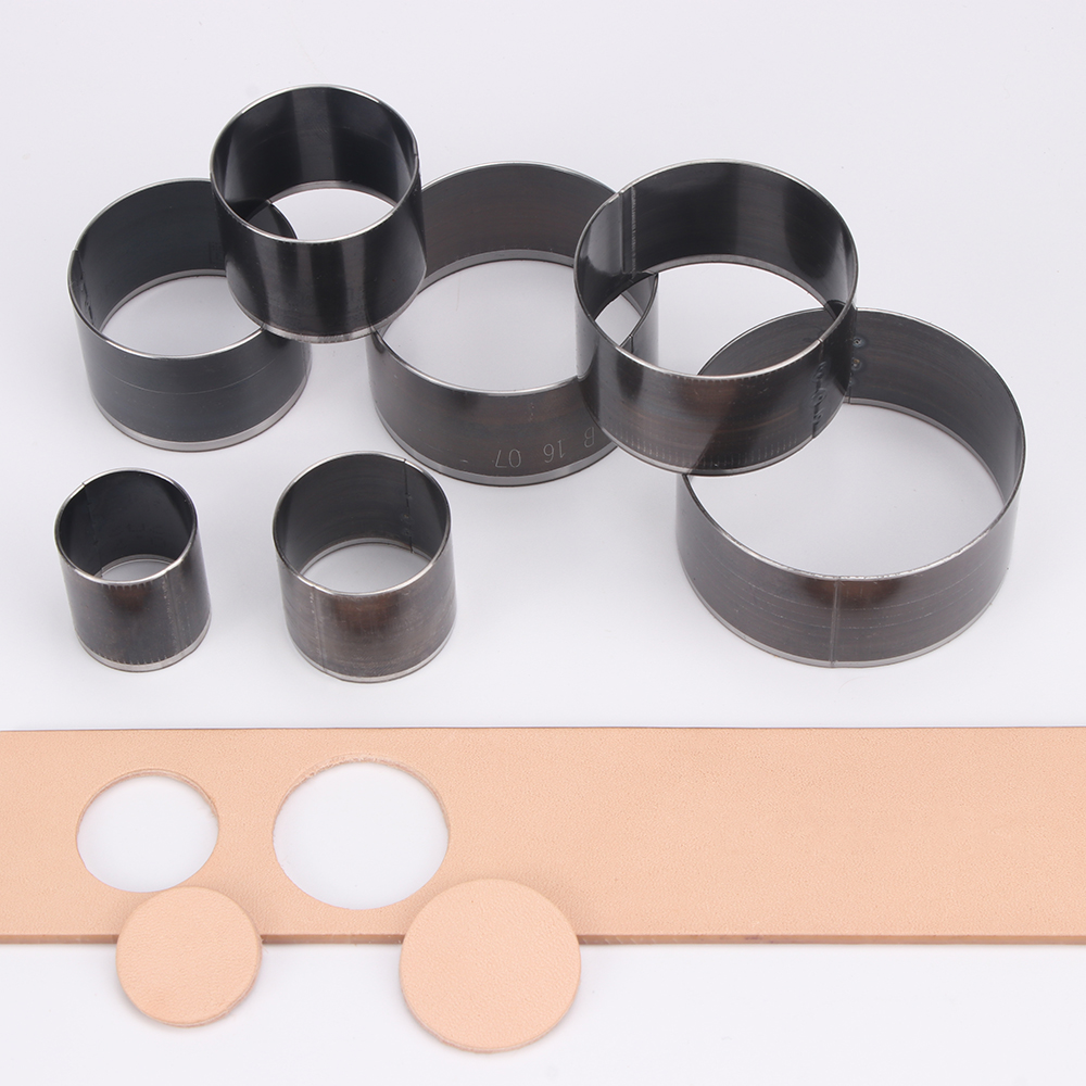 مجموعة من 7 قطع من أدوات ثقب ا - مراجعة Leatherwork Rings وسعره