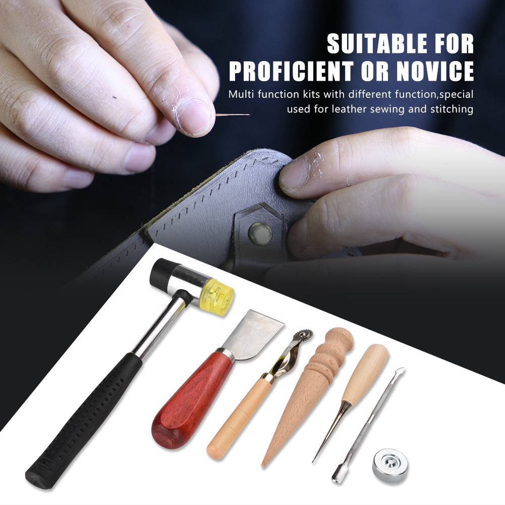مجموعة أدوات الحرف الجلدية 42  - مراجعة Groover Stitching Tool وسعره