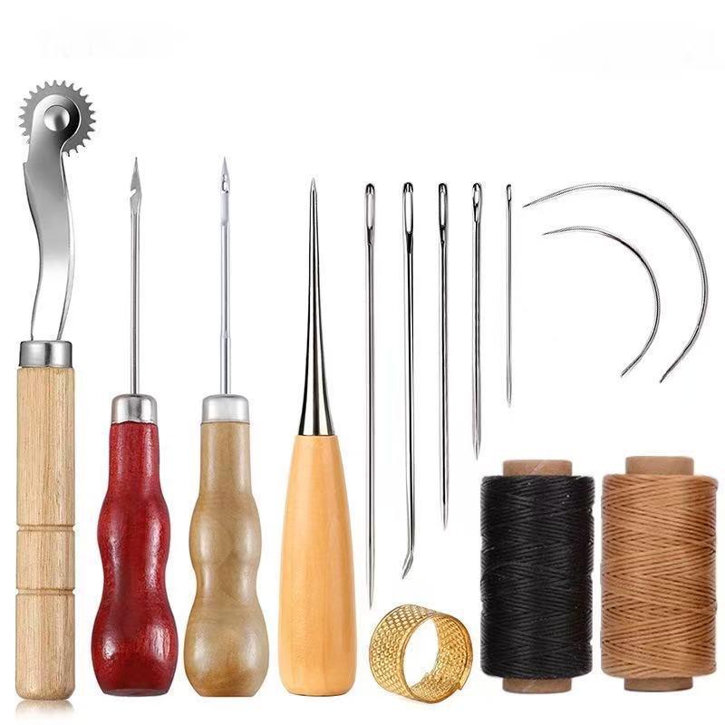 طقم أدوات خياطة الجلد مع مقبض  - مراجعة Groover Stitching Tool وسعره