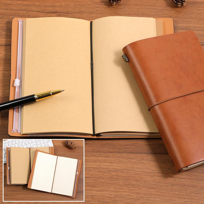 دفتر ملاحظات عتيق الطراز من ال - مراجعة Leather Work Notebook وسعره