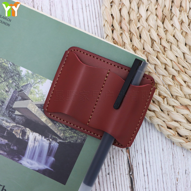 حامل أقلام محمول من الجلد الصن - مراجعة Leather Work Notebook وسعره