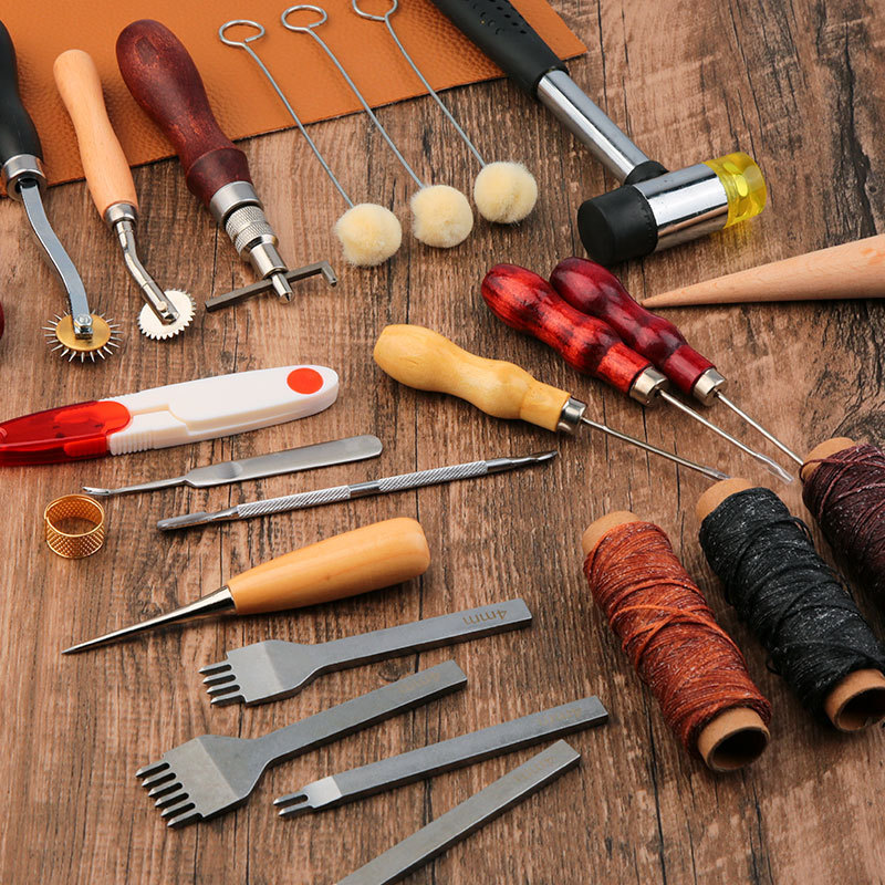 مجموعة أدوات الحرف الجلدية الا - مراجعة Groover Stitching Tool وسعره