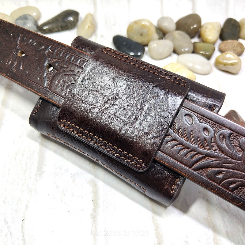 Blongk حقيبة خصر صغيرة رقيقة ح - مراجعة Leatherwork Fasteners وسعره