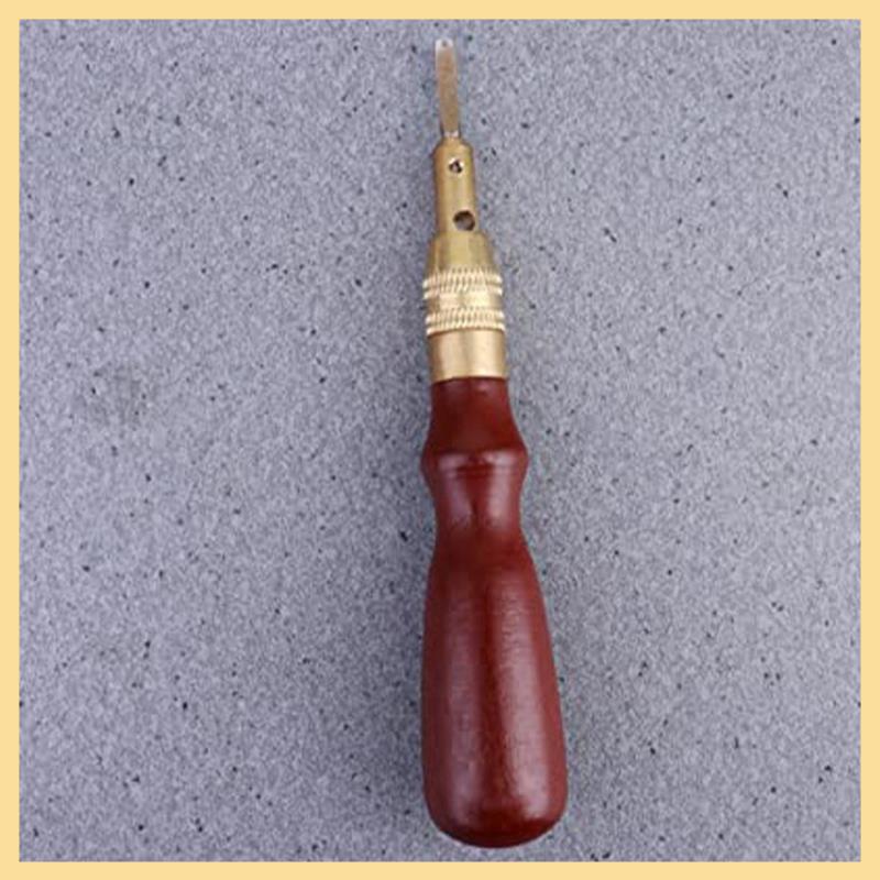 7 قطعة الجلود Beveler خياطة ال - مراجعة Groover Stitching Tool وسعره