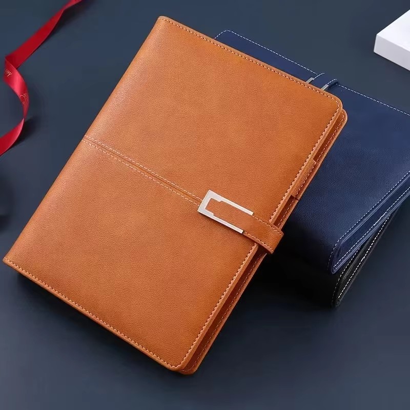 دفتر ملاحظات بغلاف مقوى مقاس A - مراجعة Leather Work Notebook وسعره