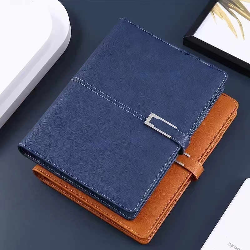 دفتر ملاحظات بغلاف مقوى مقاس A - مراجعة Leather Work Notebook وسعره
