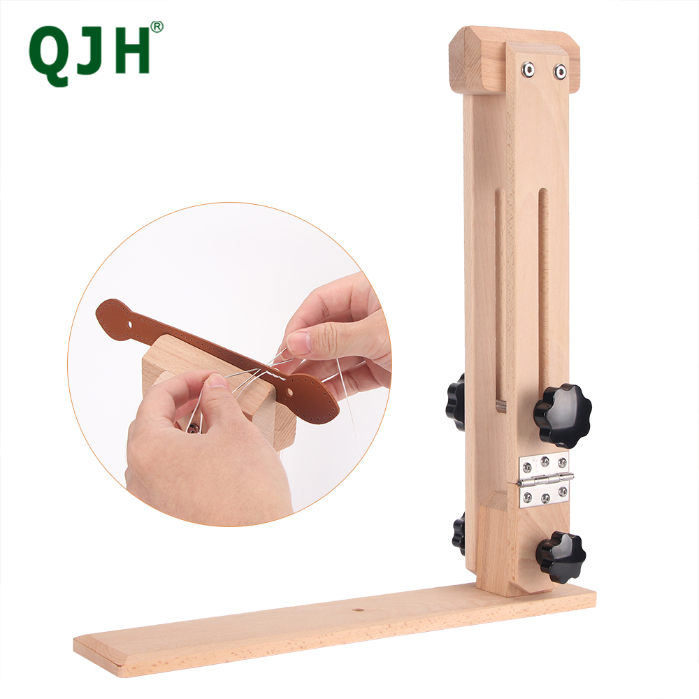 QJH الجلود خياطة المهر اليد خي - مراجعة Leatherwork Clamp وسعره