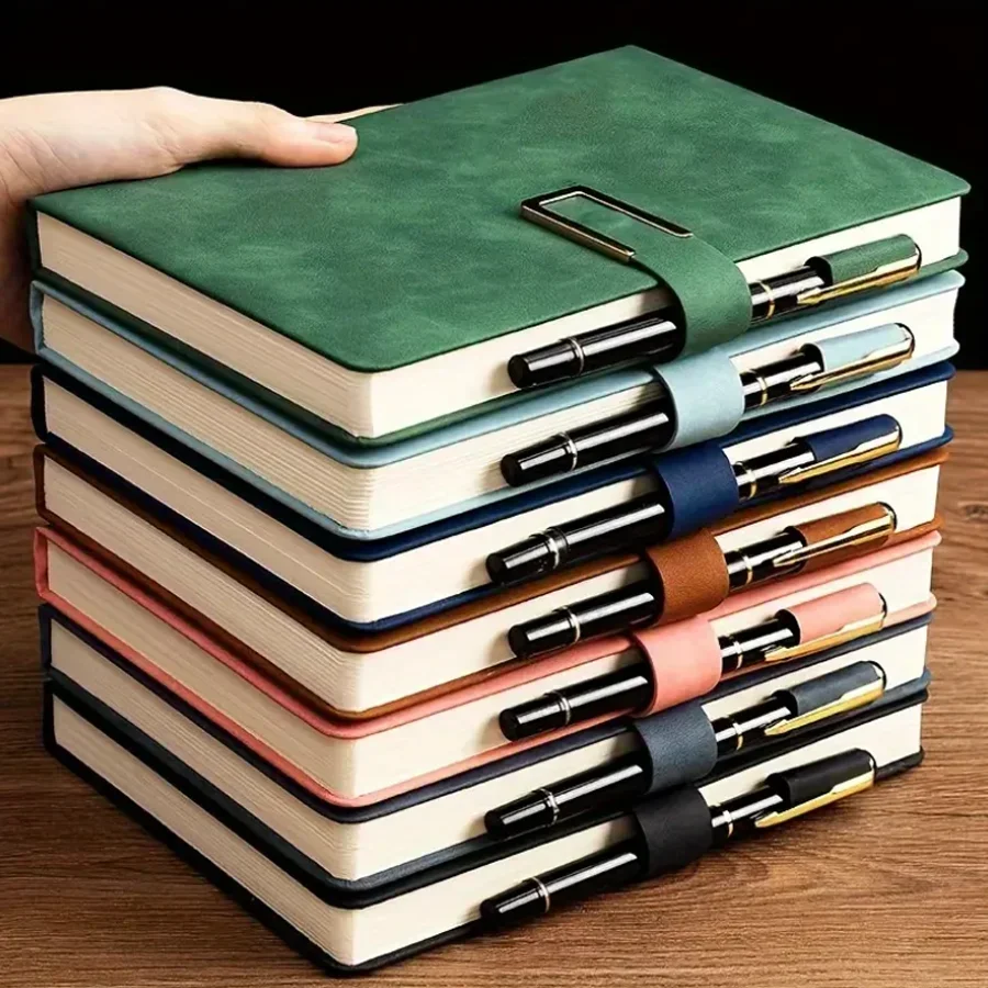 1 قطعة من دفتر ملاحظات جلدي عت - مراجعة Leather Work Notebook وسعره
